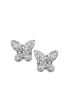 Серьги GRAFF White Gold Diamond Pave Butterfly GE (36909) №2