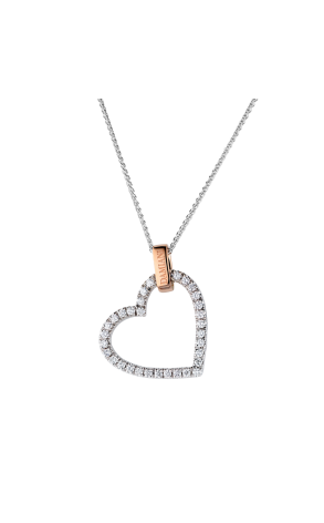 Подвеска Damiani Cuore Heart Diamonds 20022992 (40220)
