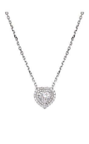 Подвеска GIA Heart Diamond 0,44 ct H/VS1 (36931)