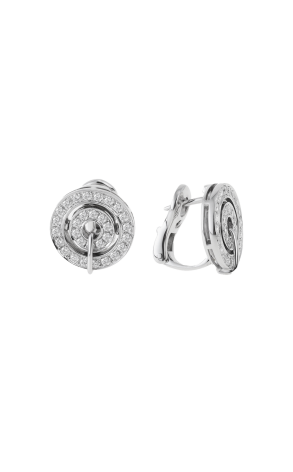 Серьги Bvlgari Astrale Concentrica White Gold & Diamonds OR336518 (43255)