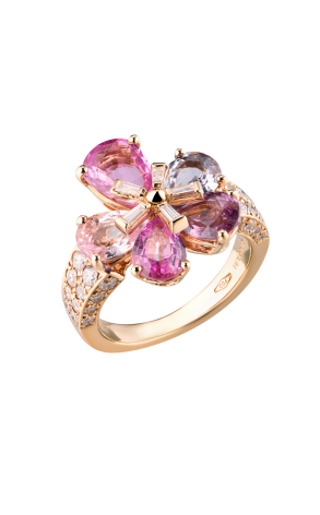 Кольцо Bvlgari Sapphire Flower Ring AN853208 (36208)