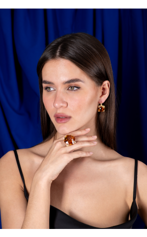 Комплект  Yellow Gold & Orange Quartz Set (37358) №4