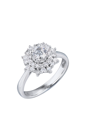 Кольцо RalfDiamonds 0.40 ct F/SI1 Rownd Diamond Snowflake (37251)