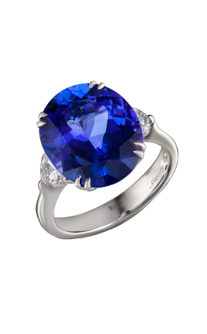 Кольцо Mercury Color Collection Oval Tanzanite 8.76 ct MR20420WTDH (36461)