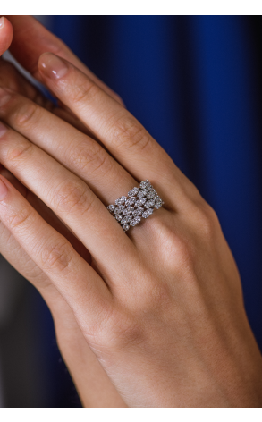 Кольцо Damiani 1,85 ct Round Cut Diamonds & White Gold (38972) №3
