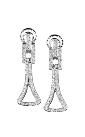 Серьги GIODORO White Gold & Round Diamonds (38145)