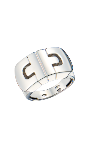 Кольцо Bvlgari Parentesi White Gold Large (Size 54) (43111)