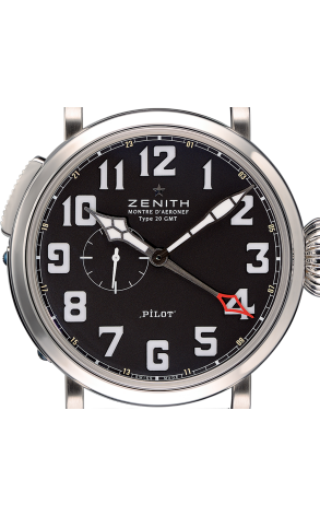 Часы Zenith Elite Pilot Montre d'Aeronef Type 20 GMT 03.2430.693/21.C723 (36541) №2