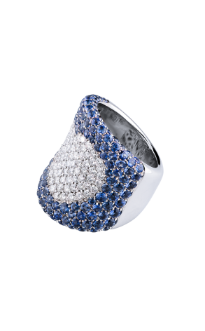 Кольцо Pasquale Bruni Sapphire & White Diamonds Heart (37133) №2
