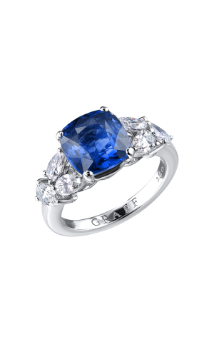 Кольцо GRAFF Sapphire Shi Lanka 3.56 cts Ring GR25293 (36232)