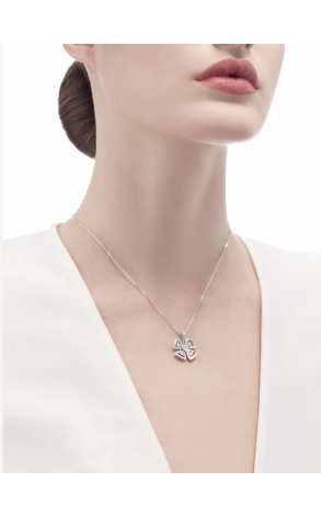 Подвеска Bvlgari Fiorever White Gold & Diamonds 354496 (40891) №3
