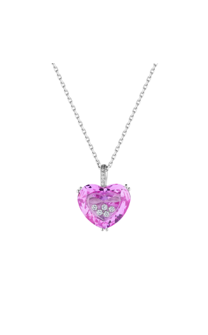 Подвеска Chopard So Happy Pink Crystal & Diamonds & White Gold 797136-1001 (38559)