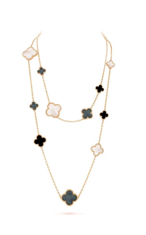 Колье Van Cleef & Arpels Magic Alhambra Long Necklace 16 motifs VCARD79400 (41594)