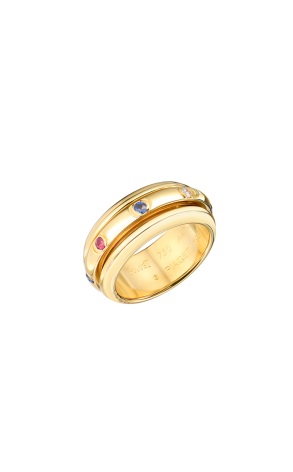 Кольцо Piaget Posession Multigemstone & Diamonds & Yellow Gold (42013)