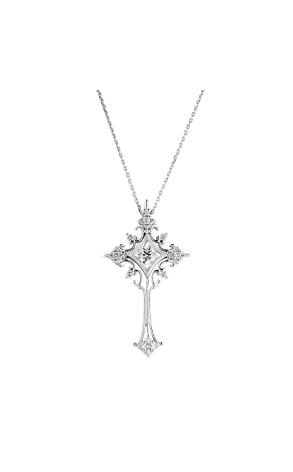 Крест Maximilian 0,48 ct Diamond Cross Pendant with Chain HUGN-8/B0050 (40593)