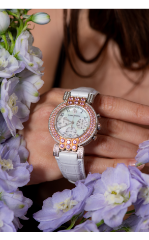Часы Harry Winston LADY CHRONOGRAPH DIAMOND 200/MCQB37.WG (37875) №3
