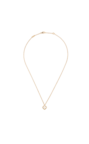 Подвеска Van Cleef & Arpels Sweet Alhambra yellow gold, Mother-of-pearl VCARF69100 (40652) №2