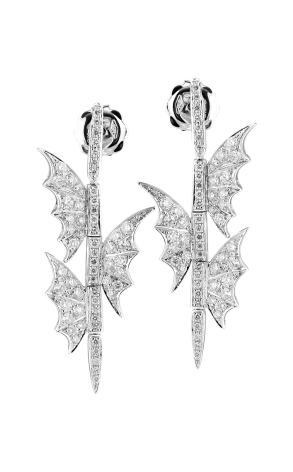 Серьги Stephen Webster Fly By Night Pave Three Wings Long 3017312 (37045)