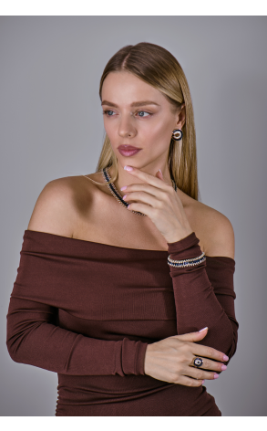 Комплект Vasily Konovalenko Diamonds & Sapphires Magnificent lady evening party set Piece Unique (42022) №2