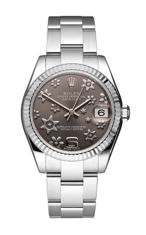 Часы Rolex Datejust 31 mm Grey Flower Dial 178274 (37211)