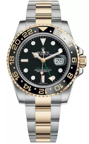 Часы Rolex GMT-Master II 40 мм Steel and Yellow Gold 116713LN (40668)