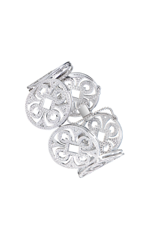 Браслет  10,20 ct Round Cut Diamonds & White Gold (42833)