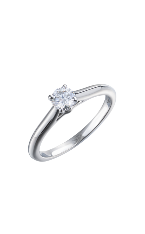 Кольцо Cartier Solitaire 0,37 ct H/VVS1 Platinum (36794)