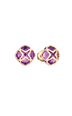 Пусеты Chopard Imperiale Amethyst Rose Gold 839225 (42645) №2