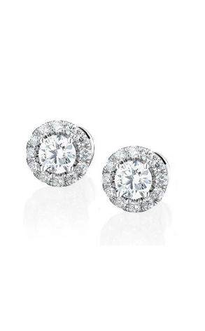 Пусеты DeRosa 1.00 ct G/VS1 - 1.00 ct G/VS1 Round Cut Diamonds E5492454 (37751)