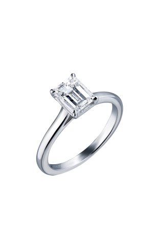 Кольцо  1.00 CT H/VS1 Emerald CUT DIAMOND (37629)