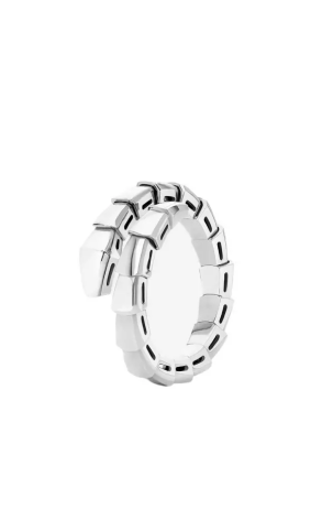 Кольцо Bvlgari Serpenti Viper White Gold (M size) 358647 (42970)