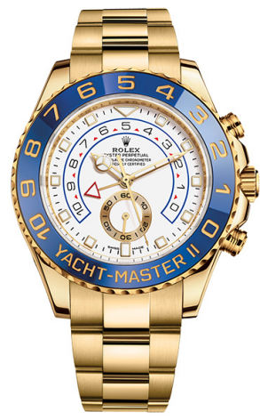 Часы Rolex Yacht-Master II 44mm Yellow Gold116 116688 (35785)