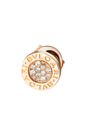 Серьги Bvlgari Rose Gold Single Stud Earring 354731 (36533)