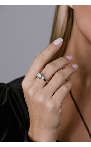 Кольцо  2,06 сt F/VVS2 Round Cut Diamond МГУ (39634) №3