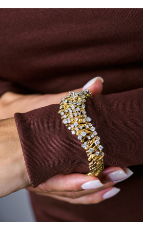 Комплект Gilbert Albert Piece Unique Set in Yellow Gold with Diamonds (40902) №7