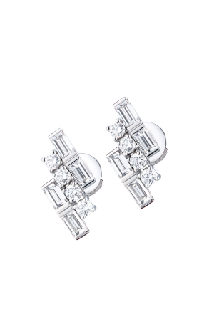 Серьги Cartier Reflection de Small Model White Gold Diamonds N8515094 (41138)