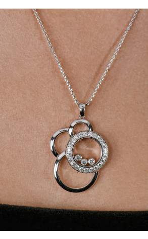 Подвеска Chopard Happy Diamonds Happy Dreams White Gold 799769-1002 (38097) №3