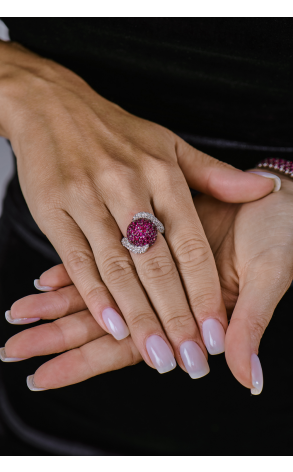 Кольцо De grisogono Boule Collection Rubies & Diamonds (41391) №2