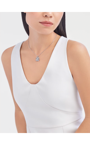 Подвеска Bvlgari Fiorever White Gold & Diamonds 354496 (40891) №4