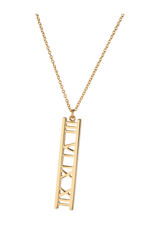 Подвеска Tiffany & Co Atlas Open Bar Yellow Gold (37993)