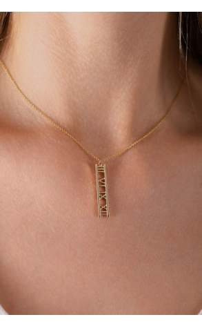 Подвеска Tiffany & Co Atlas Open Bar Yellow Gold (37993) №2