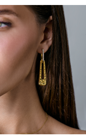 Серьги Carrera y Carrera CORDOBA Yellow Gold & Diamond 11865 010101 (43050) №2