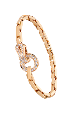 Браслет Cartier Agrafe Yellow Gold & Diamonds (36388)