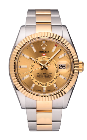 Часы Rolex Sky-Dweller 42mm Steel and Yellow Gold 326933 (35730)
