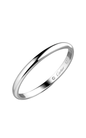 Кольцо Cartier 1895 Wedding Band Platinum for Men CRB4078062 (36308)