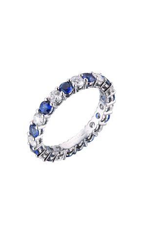 Кольцо Tiffany & Co Embrace Sapphire and Diamond Full Pave (41005)