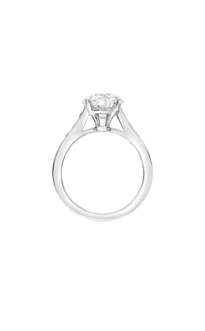 Кольцо GRAFF Flame 0,56 G/VVS1 Round Diamond Engagement Ring RPV01 (43586) №3