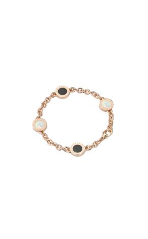 Браслет Bvlgari Bvlgari-rose gold mother-of-pearl & onyx 350641 (42340)