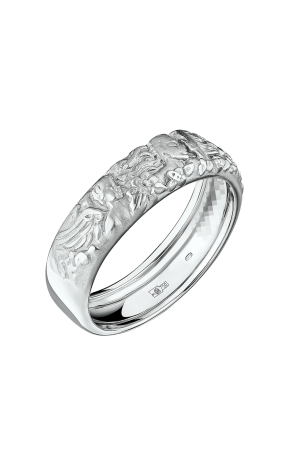 Кольцо Carrera y Carrera Promesa Clasicos White Gold (36497)