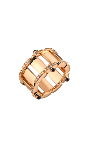 Кольцо Patek Philippe Twenty-4 Sapphire & Diamond Rose Gold (37933)